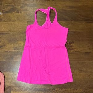 Lululemon tank- hot pink, 10